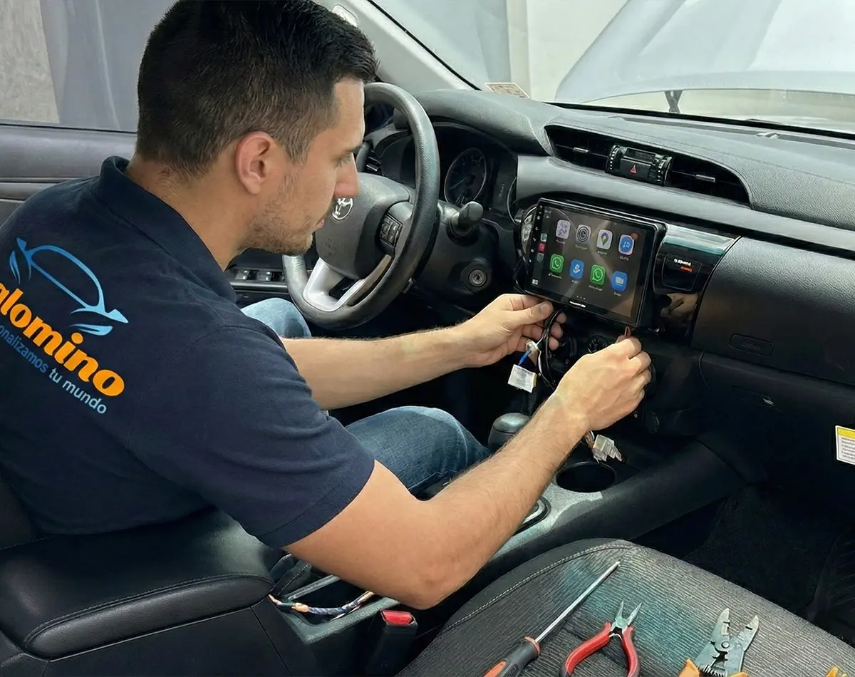 Pantallas para autos